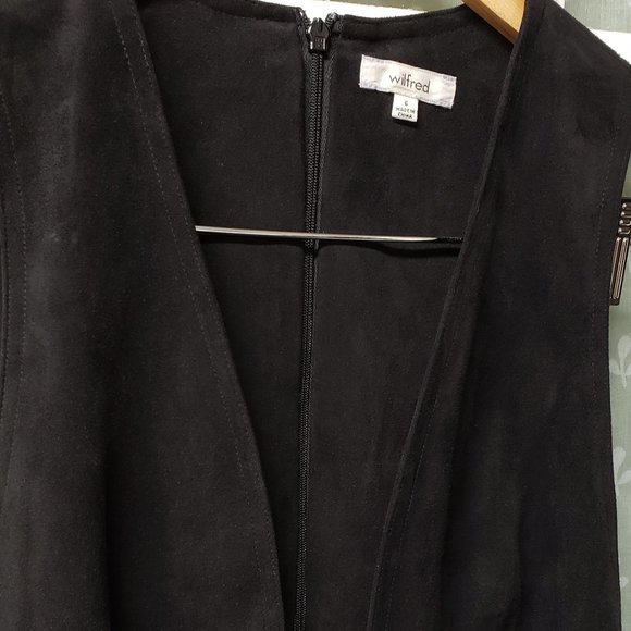 Aritzia Wilfred Vegan Suede Dress - Picture 8 of 10